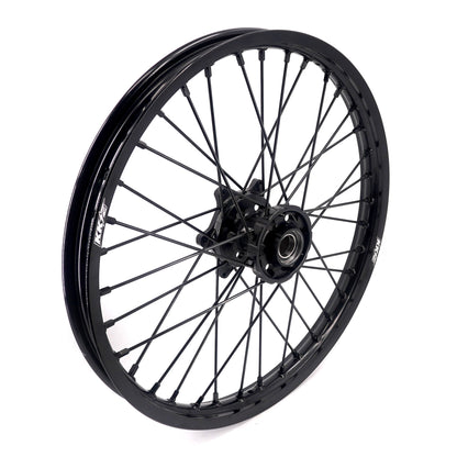 KKE Enduro 1.6*21" & 2.15*18" CNC Hub Electric Dirtbike Alloy Wheels Rims Fit STARK VARG All Black - Howling Moto