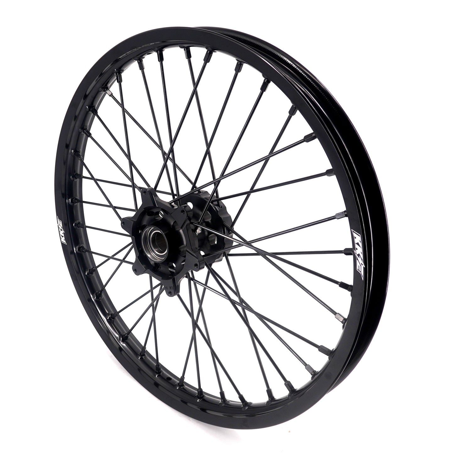 KKE Enduro 1.6*21" & 2.15*18" CNC Hub Electric Dirtbike Alloy Wheels Rims Fit STARK VARG All Black - Howling Moto
