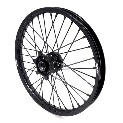 KKE Enduro 1.6*21" & 2.15*18" CNC Hub Electric Dirtbike Alloy Wheels Rims Fit STARK VARG All Black - Howling Moto