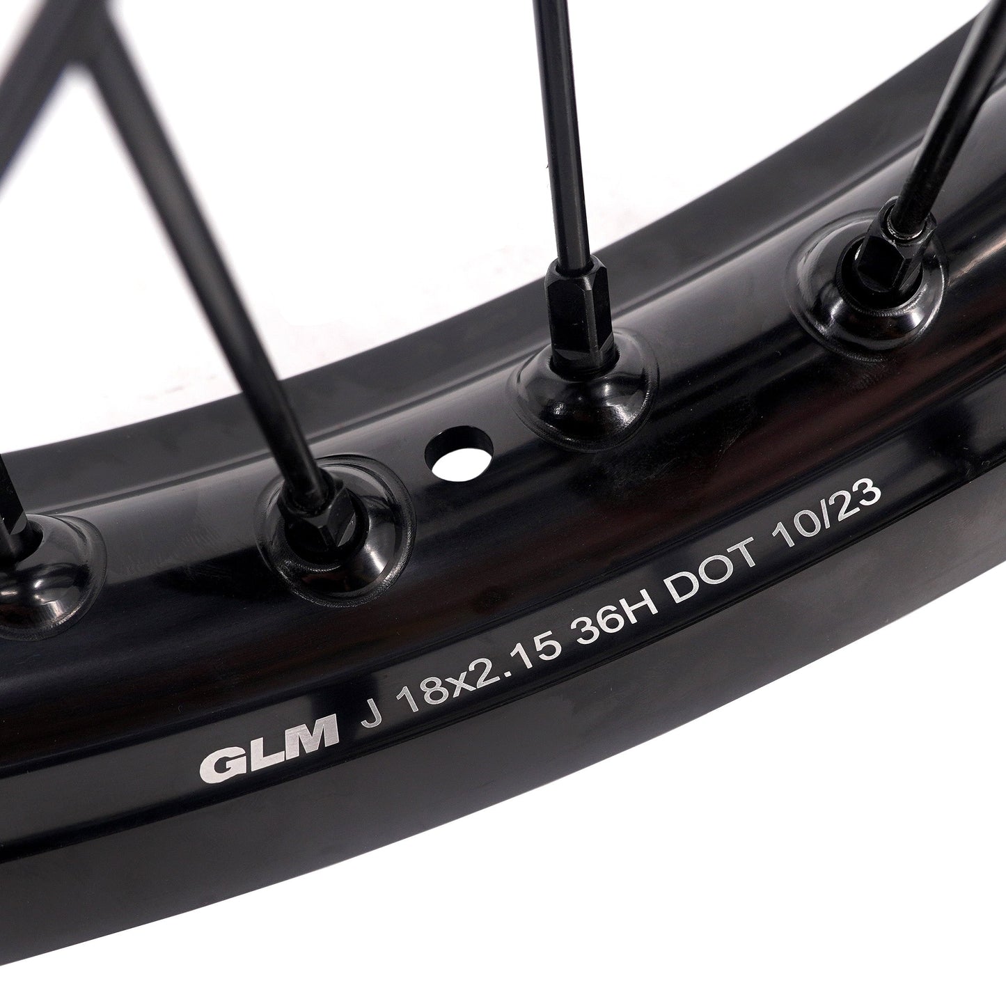 KKE Enduro 1.6*21" & 2.15*18" CNC Hub Electric Dirtbike Alloy Wheels Rims Fit STARK VARG All Black - Howling Moto