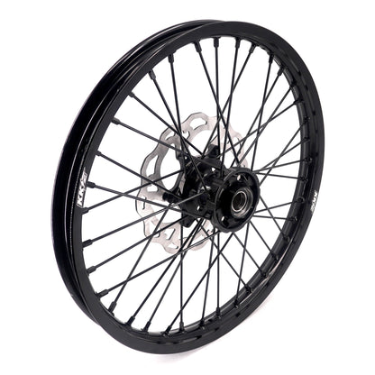 KKE Enduro 1.6*21" & 2.15*18" CNC Hub Electric Dirtbike Alloy Wheels Rims Fit STARK VARG All Black - Howling Moto