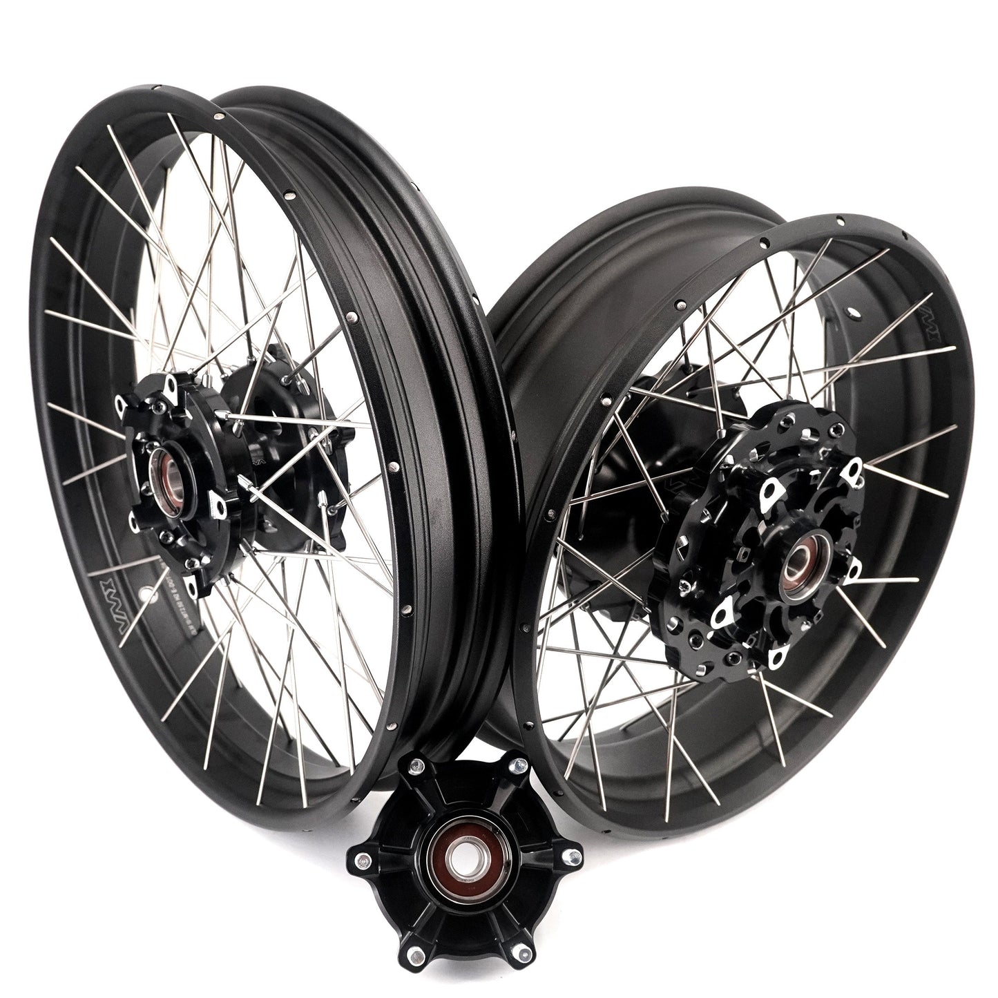 VMX-Racing 2.5*19" 4.25*17'' Tubeless Wheels Fit Yamaha Tenere 700 2019-2025 Spoke Rims - Howling Moto