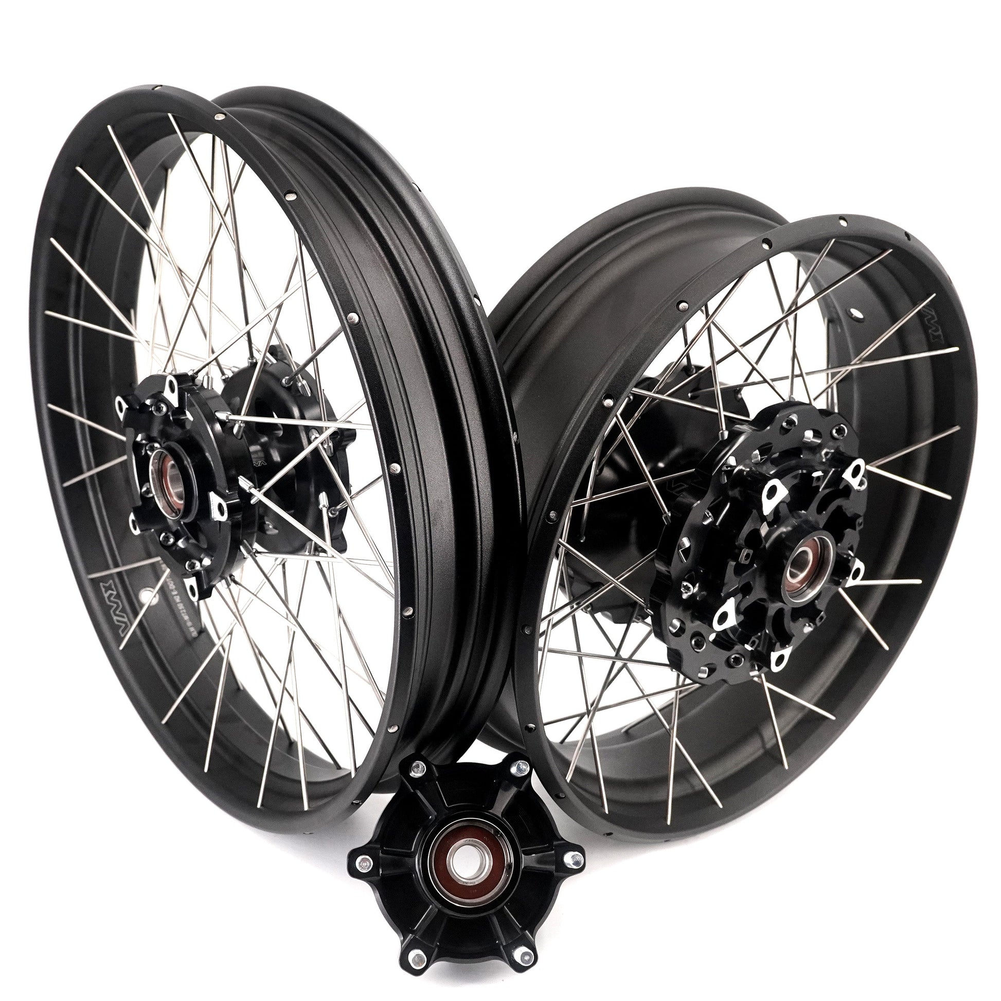VMX-Racing 2.5*19" 4.25*17'' Tubeless Wheels Fit Yamaha Tenere 700 2019-2025 Spoke Rims - Howling Moto