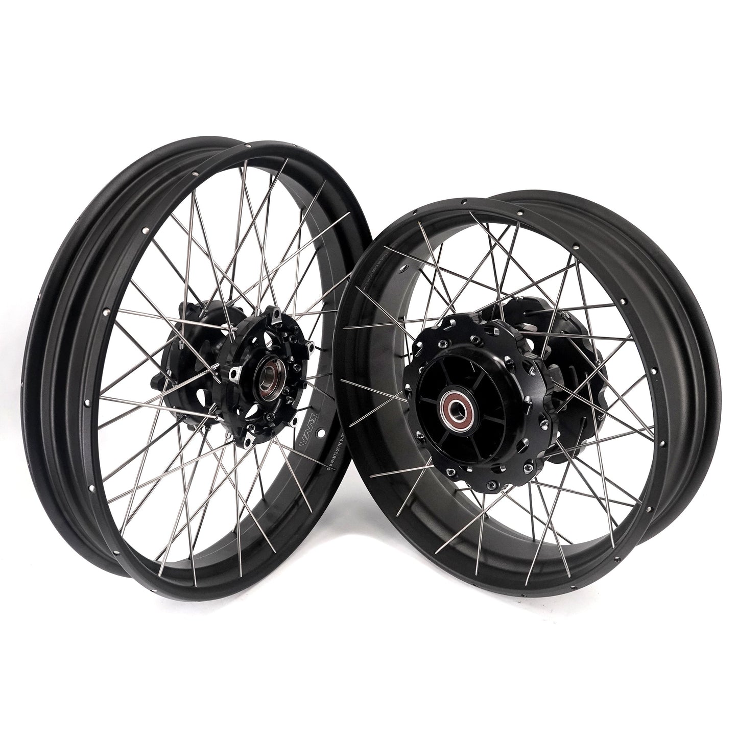 VMX-Racing 2.5*19" 4.25*17'' Tubeless Wheels Fit Yamaha Tenere 700 2019-2025 Spoke Rims - Howling Moto