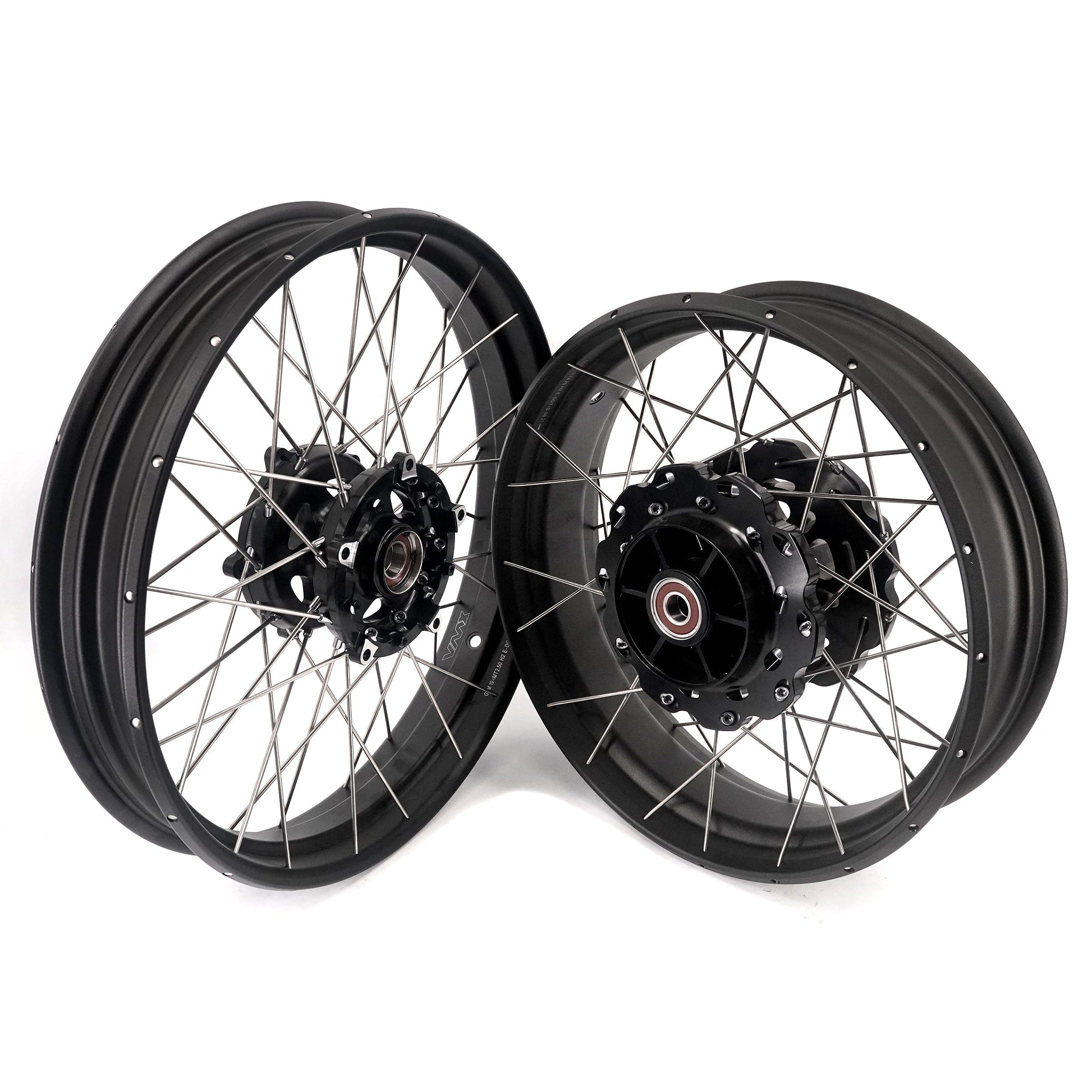 VMX-Racing 2.5*19" 4.25*17'' Tubeless Wheels Fit Yamaha Tenere 700 2019-2025 Spoke Rims - Howling Moto