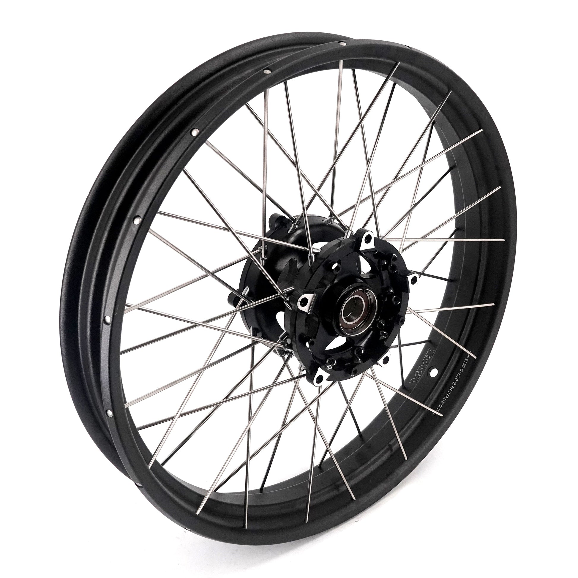VMX-Racing 2.5*19" 4.25*17'' Tubeless Wheels Fit Yamaha Tenere 700 2019-2025 Spoke Rims - Howling Moto
