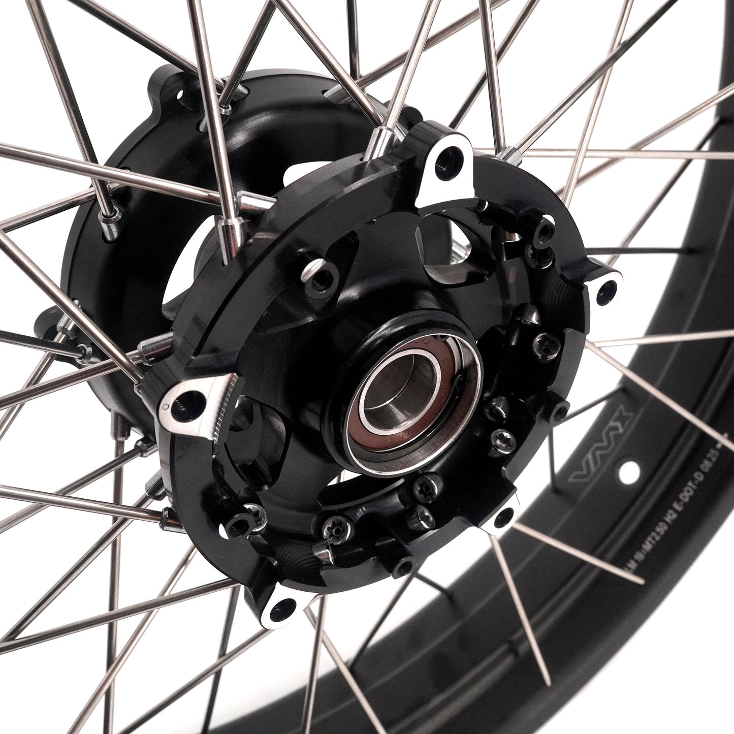 VMX-Racing 2.5*19" 4.25*17'' Tubeless Wheels Fit Yamaha Tenere 700 2019-2025 Spoke Rims - Howling Moto