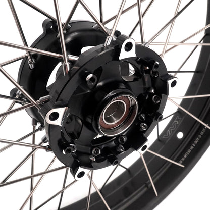 VMX-Racing 2.5*19" 4.25*17'' Tubeless Wheels Fit Yamaha Tenere 700 2019-2025 Spoke Rims - Howling Moto