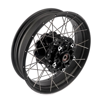 VMX-Racing 2.5*19" 4.25*17'' Tubeless Wheels Fit Yamaha Tenere 700 2019-2025 Spoke Rims - Howling Moto