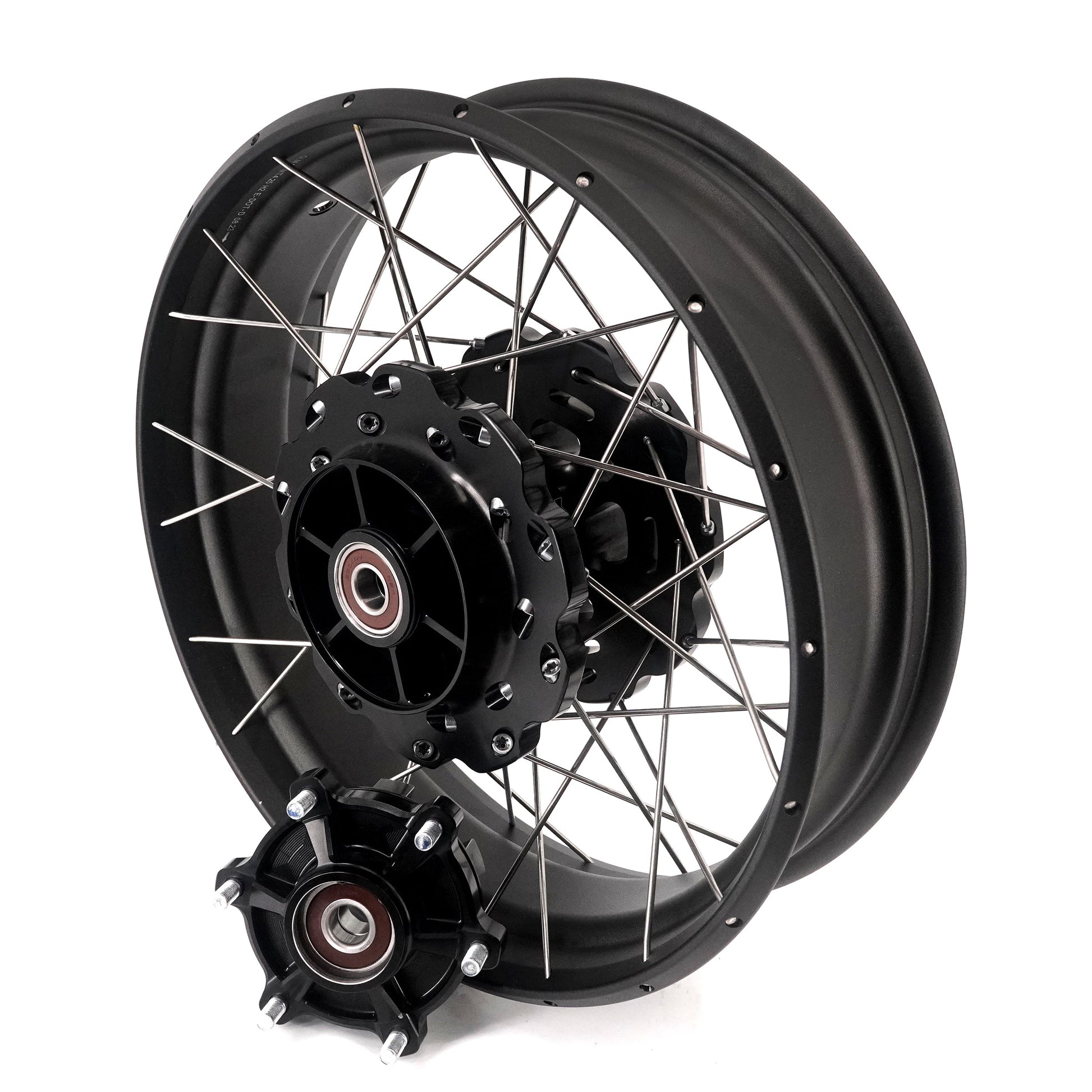 VMX-Racing 2.5*19" 4.25*17'' Tubeless Wheels Fit Yamaha Tenere 700 2019-2025 Spoke Rims - Howling Moto