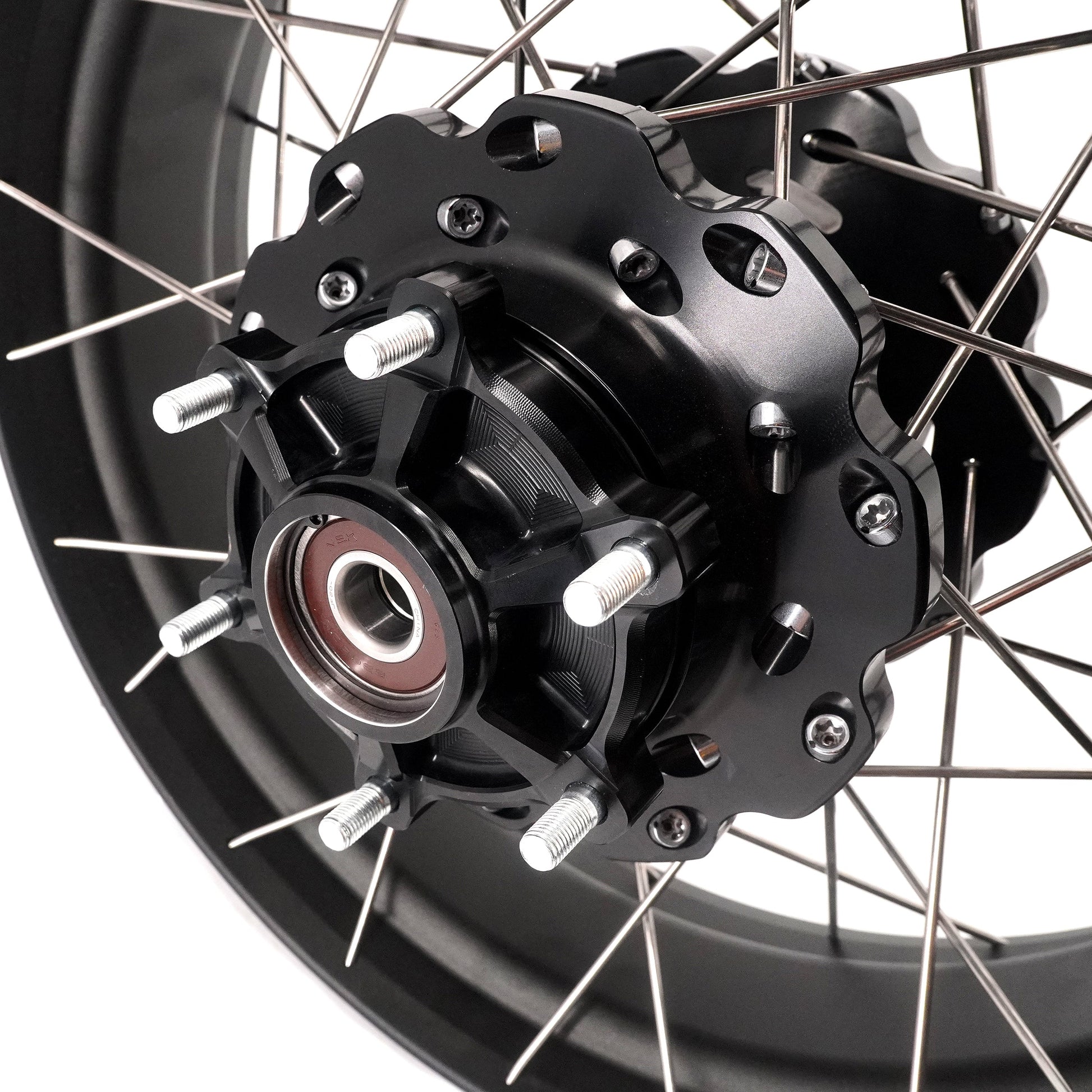 VMX-Racing 2.5*19" 4.25*17'' Tubeless Wheels Fit Yamaha Tenere 700 2019-2025 Spoke Rims - Howling Moto