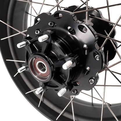 VMX-Racing 2.5*19" 4.25*17'' Tubeless Wheels Fit Yamaha Tenere 700 2019-2025 Spoke Rims - Howling Moto