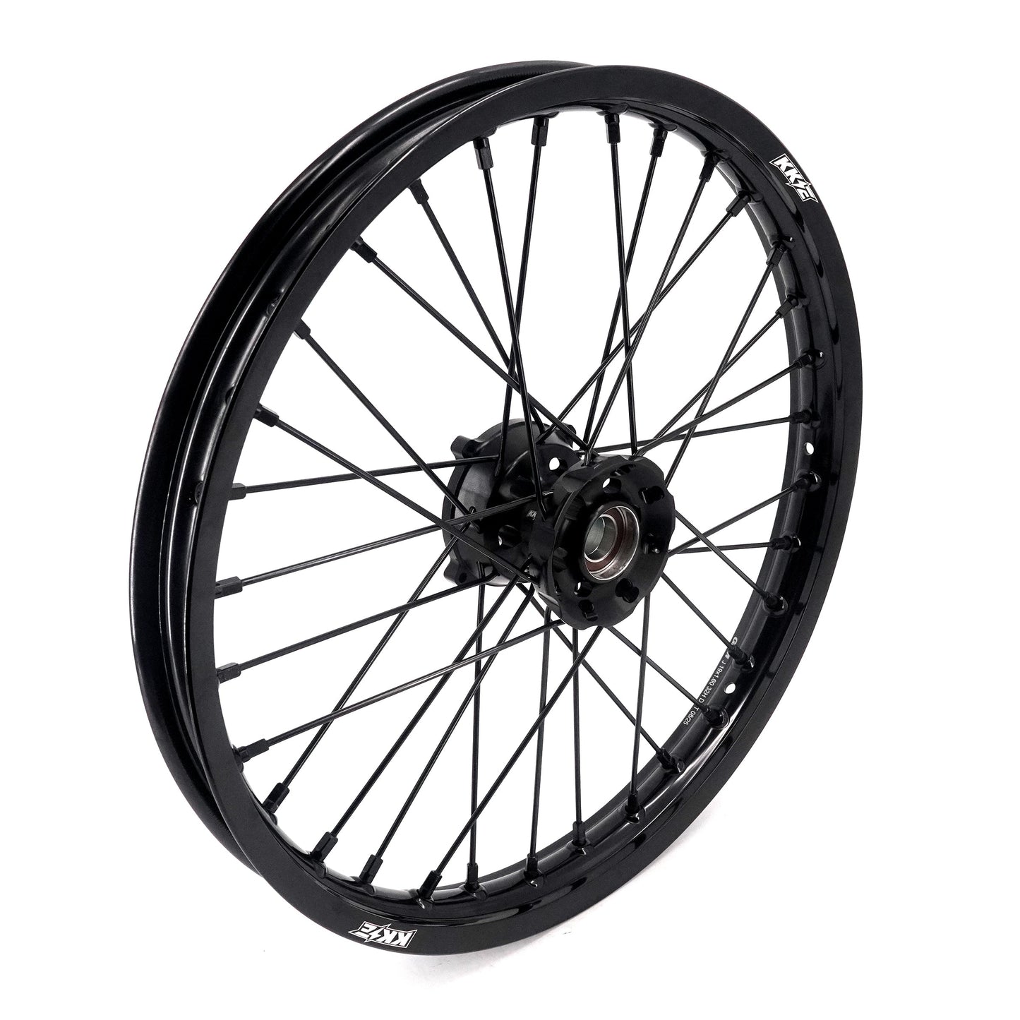 KKE 19/16 Factory Size Kids Big Wheels Rims Fit KTM SX 85 2021-2024 All Black - Howling Moto