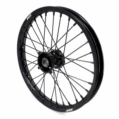 KKE 19/16 Factory Size Kids Big Wheels Rims Fit KTM SX 85 2021-2024 All Black - Howling Moto