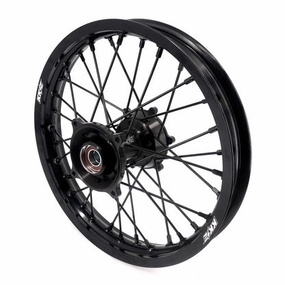 KKE 19/16 Factory Size Kids Big Wheels Rims Fit KTM SX 85 2021-2024 All Black - Howling Moto