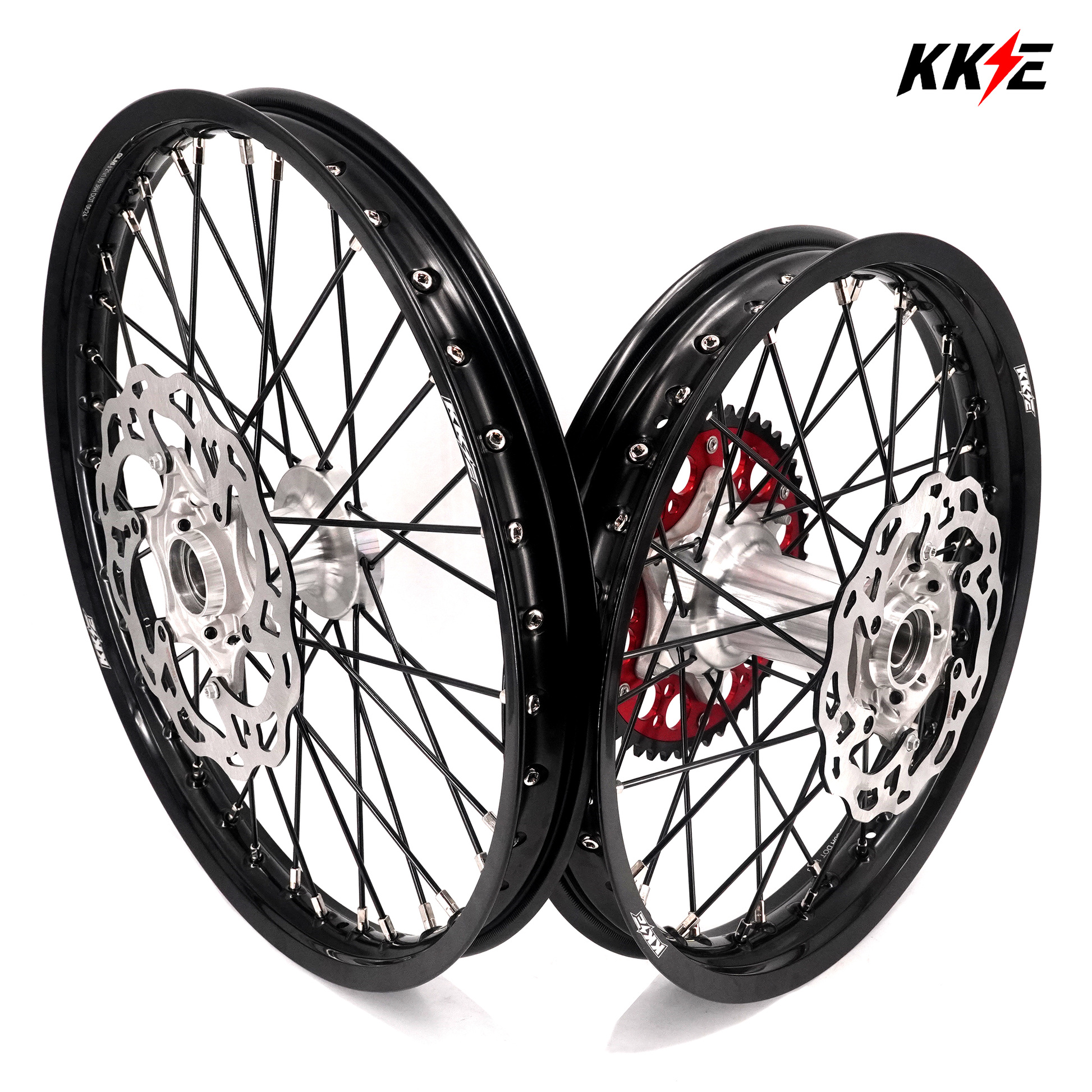 KKE Enduro 1.6*21" & 2.15*18" Cast Hub Electric Dirtbike Alloy Wheels Rims Fit STARK VARG - Howling Moto