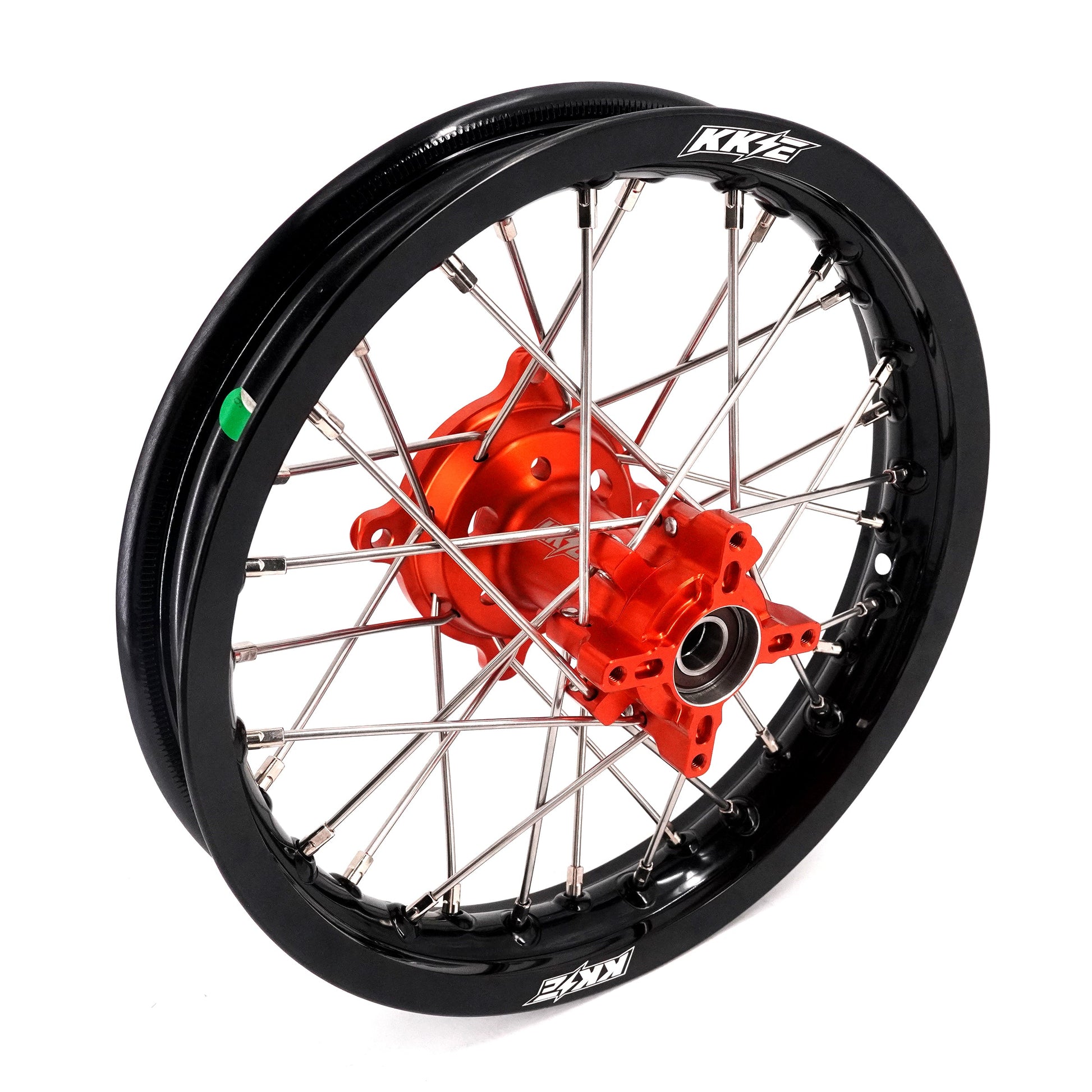 KKE 14"*1.4/12"*1.6 Kid's Small Wheels Rims Set Fit KTM SX 65 2025-2026 Orange&Black - Howling Moto