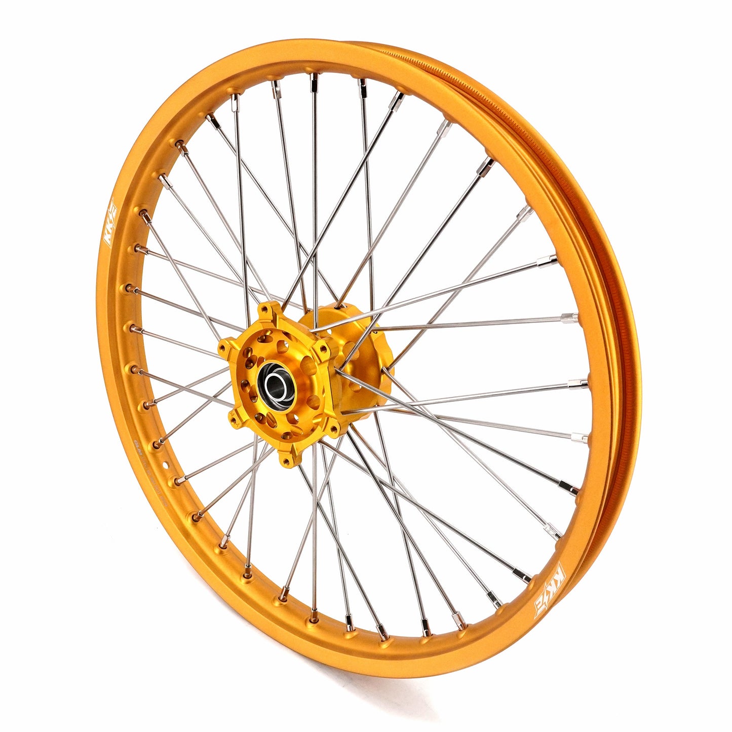 KKE 21 & 19 Wheels Gold Rims For SUZUKI RM125 2001-2007 RM250 2001-2008 - Howling Moto