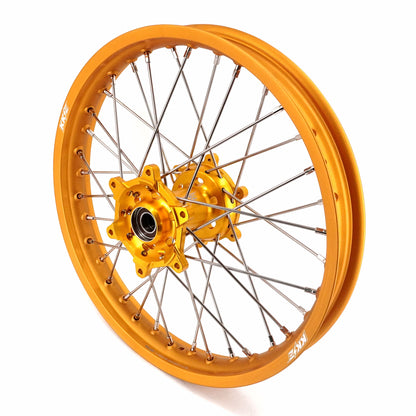 KKE 21 & 19 Wheels Gold Rims For SUZUKI RM125 2001-2007 RM250 2001-2008 - Howling Moto