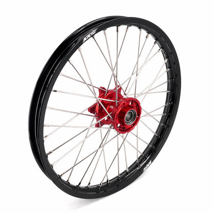 KKE 21 & 18 Spoked Enduro Wheels Rims Set FOR BETA RR 2013-2024 Red - Howling Moto