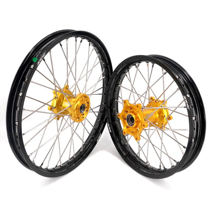 KKE 21" 18" Enduro Spoked Wheels Rims For SUZUKI DRZ400 DRZ400E DRZ400S