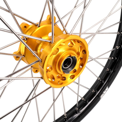 KKE 21" 18" Enduro Spoked Wheels Rims For SUZUKI DRZ400 DRZ400E DRZ400S