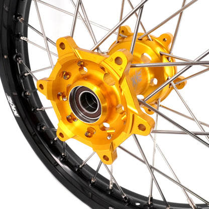 KKE 21" 18" Enduro Spoked Wheels Rims For SUZUKI DRZ400 DRZ400E DRZ400S