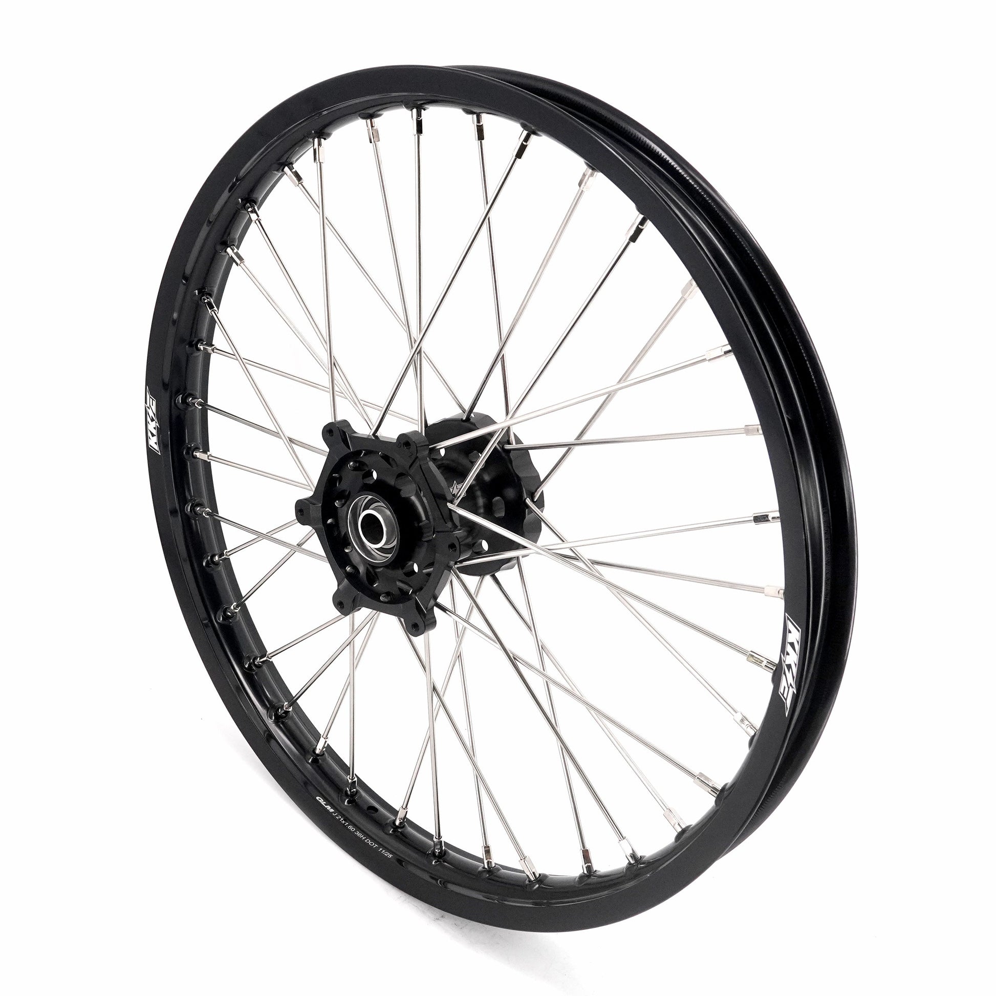 KKE 21/18 Enduro Dirtbike Wheel Rim For SUZUKI DRZ400 DRZ400S DRZ400E Black Hub & Rim - Howling Moto