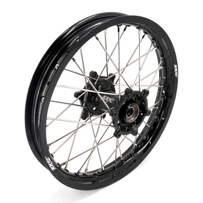 KKE 21/18 Enduro Off Road Wheels Rim Fit For SUZUKI DRZ400SM 2005-2024 Black Hub