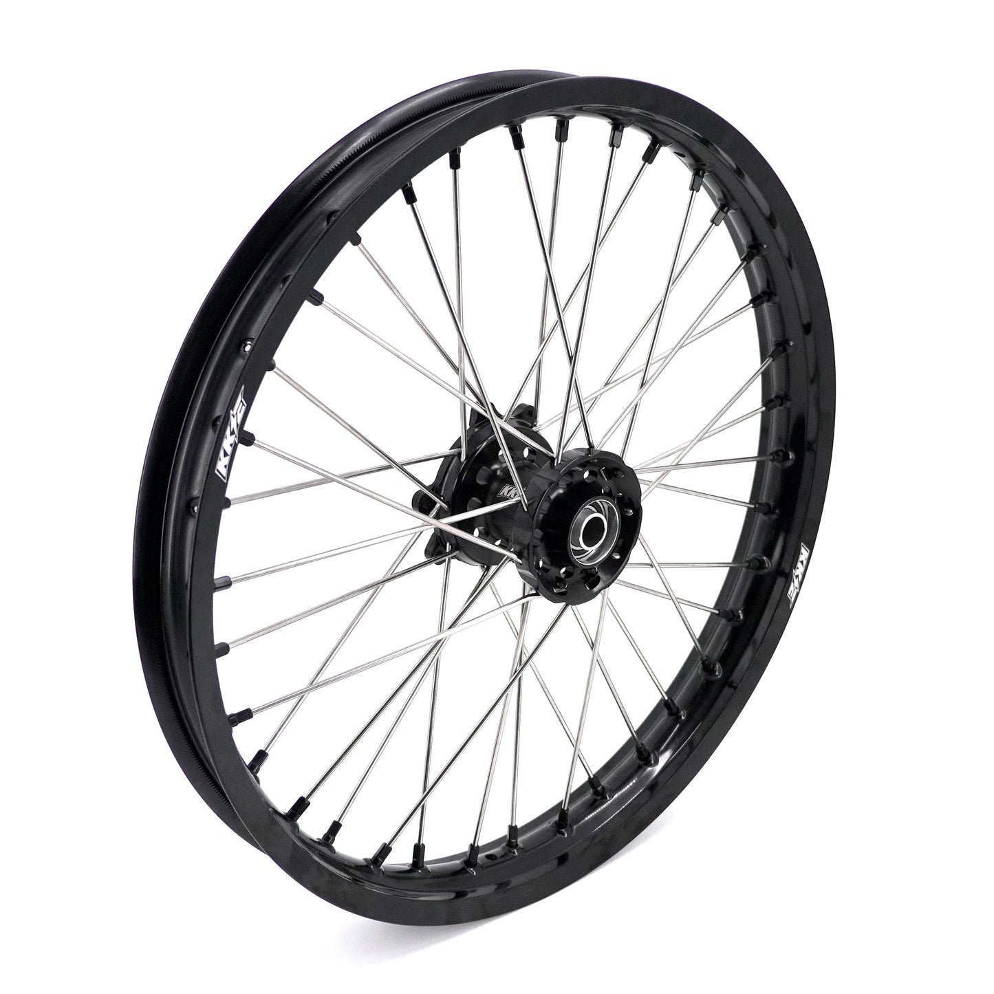KKE 1.85*21 & 2.5*18 Tubed Spoke Wheels Rims Fit KOVE 450 Rally/MX450 2022-2025/ 450 Enduro Re 2023-2025 Black Nipples