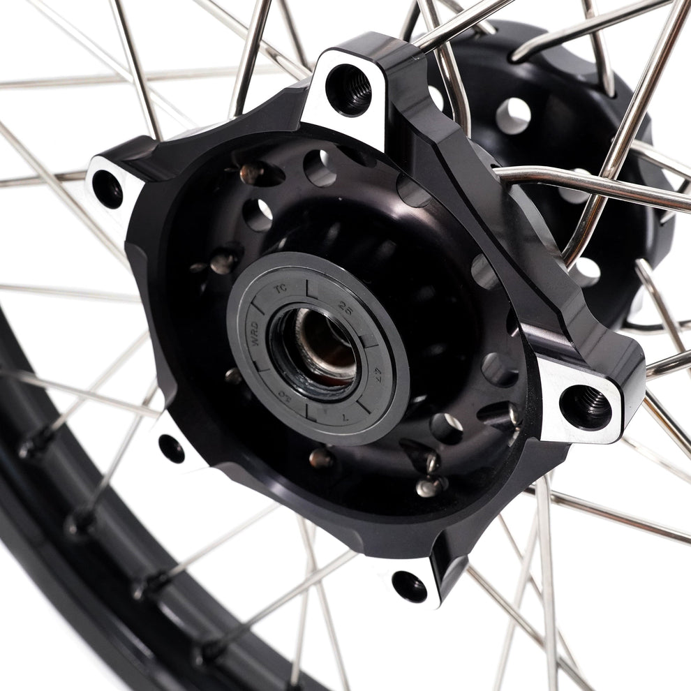 KKE 1.85*21 & 2.5*18 Fit CF MOTO 450MT Motorcycle Tubed Spoke Wheels ...