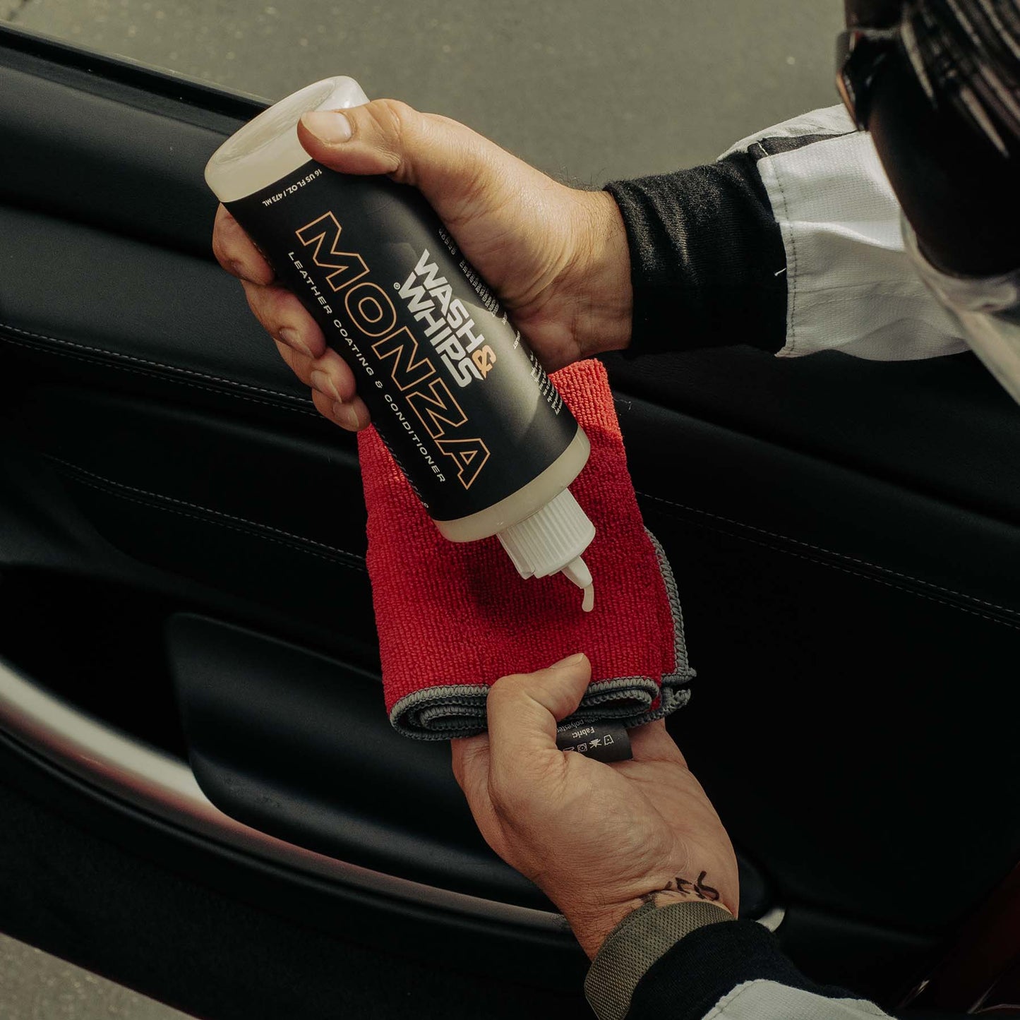 WASH&WHIPS Monza Leather Coating & Conditioner - Howling Moto