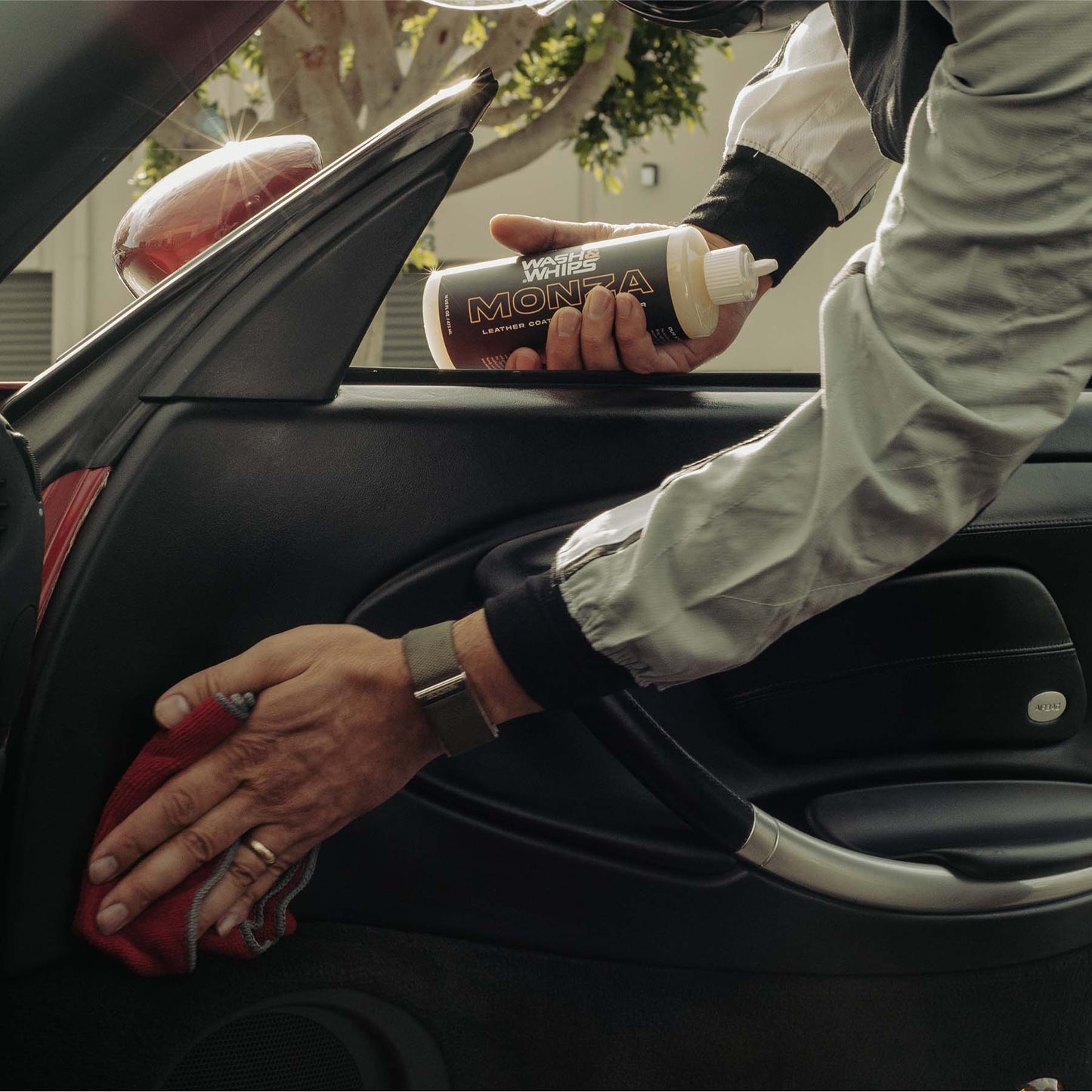 WASH&WHIPS Monza Leather Coating & Conditioner - Howling Moto