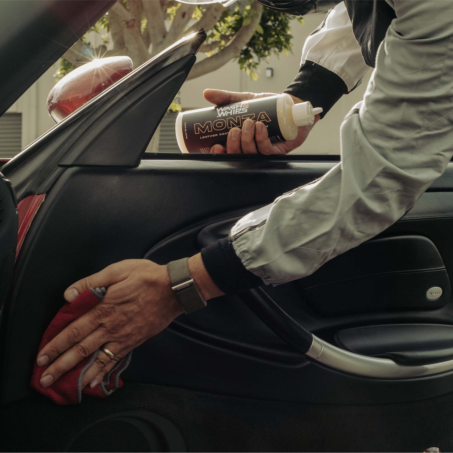 WASH&WHIPS Monza Leather Coating & Conditioner - Howling Moto