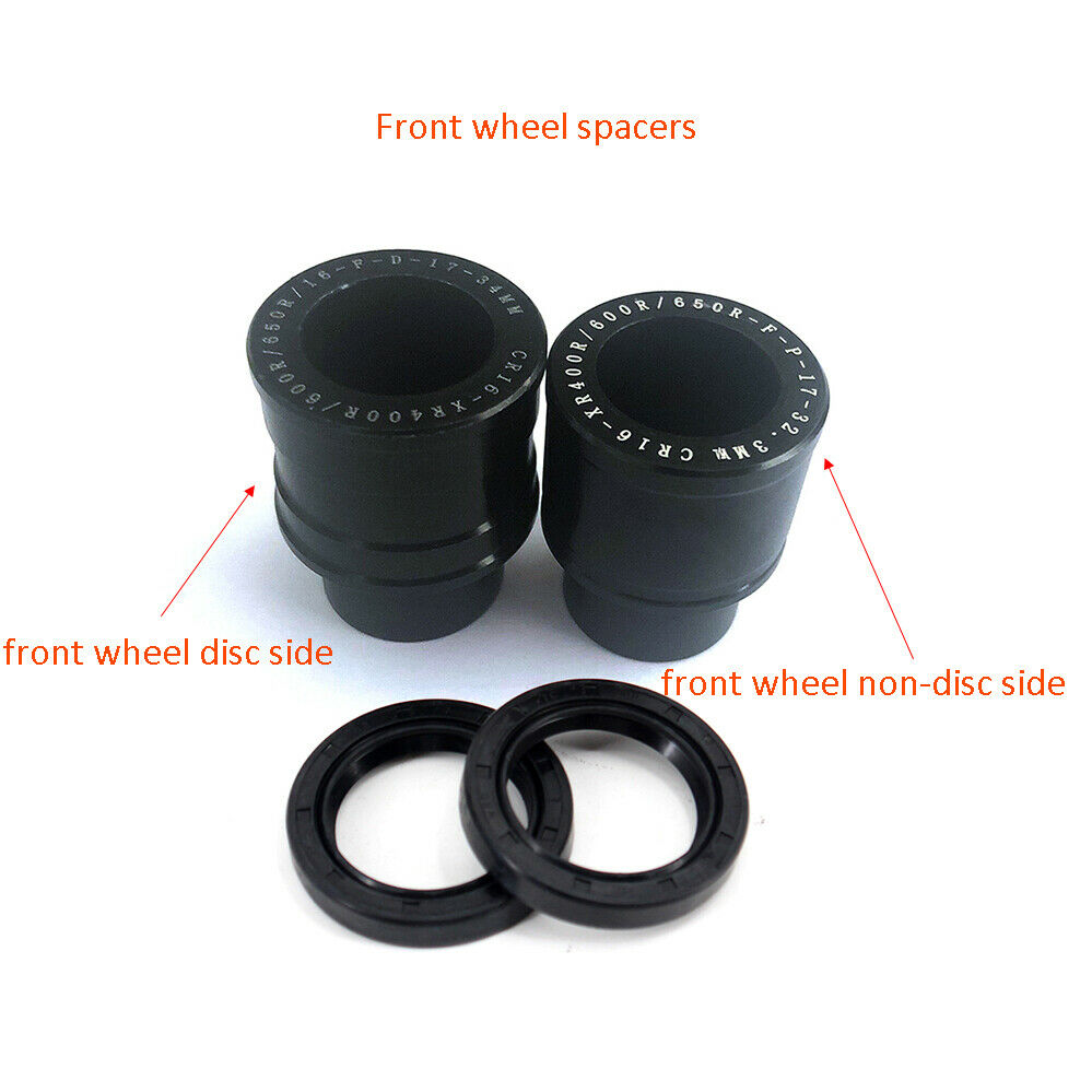 KKE 21 & 19 Casting MX Rims for Honda XR650R 2000-2008 240MM/240MM Disc Silver&Black - Howling Moto