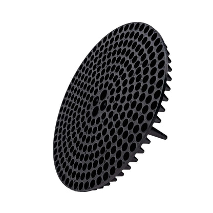 WASH&WHIPS Chenille Premium Scratch-Free Microfiber Lint-Free Blue Wash Mitt 8" x 10"in & Black Pitstop Particle Interceptor - Howling Moto