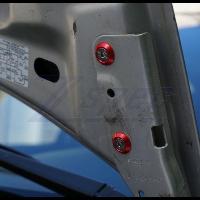 ZSPEC Hood & Hood Latch Fasteners for '03-05 Dodge Neon SRT-4, Stainless & Billet - Howling Moto