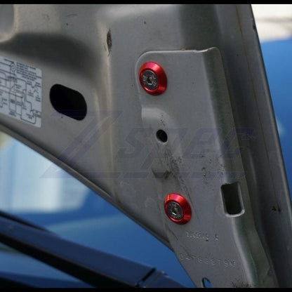 ZSPEC Hood & Hood Latch Fasteners for '03-05 Dodge Neon SRT-4, Stainless & Billet - Howling Moto