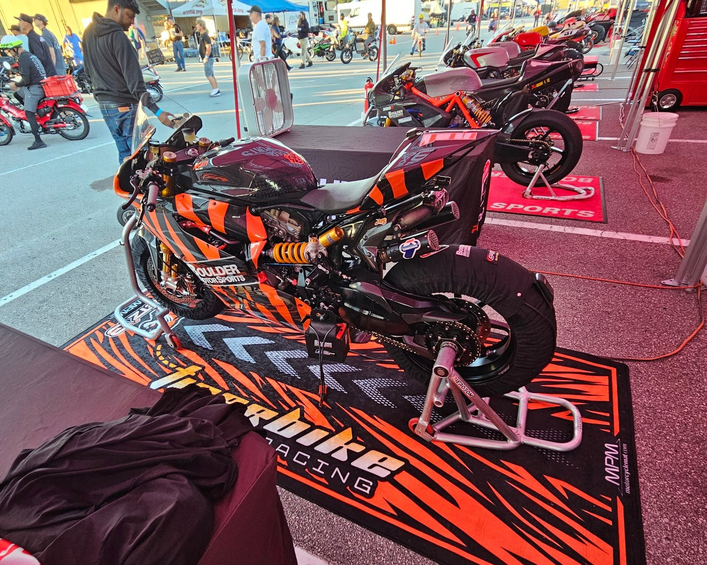 Custom Design MPM Motorcycle Mat – Special Design for You and Your Motorcycle! - Howling Moto