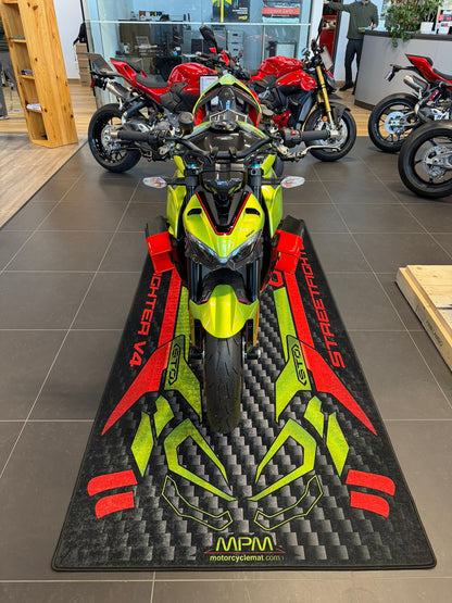MPM Motorcycle Mat for Ducati Streetfighter V4 Lamborghini Edition - MM4115 - Howling Moto