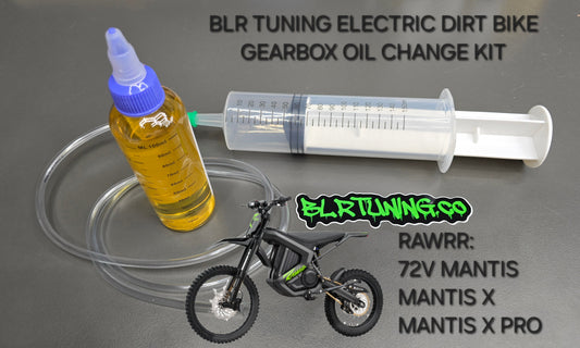 Electric Dirt Bike Gearbox Oil Change Kit – For RAWRR 72V Mantis - Mantis X - Mantis X Pro and More - Howling Moto