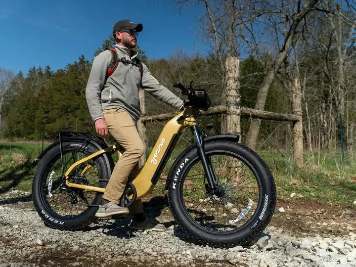 YOUNG Electric E-Scout Pro Step-Through Commuter Ebike | Up to 80 Miles, 28 MPH | 960Wh LG Battery, 26’’ All-terrain eBike - Howling Moto