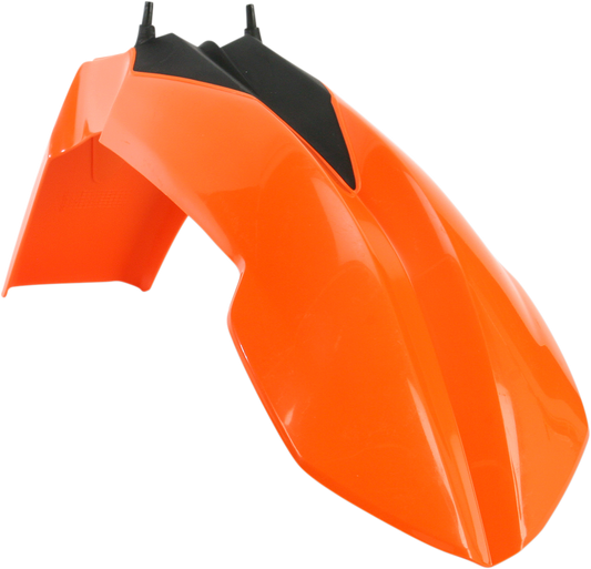 ACERBIS Front Fender - Orange/Black 2320830237 - Howling Moto