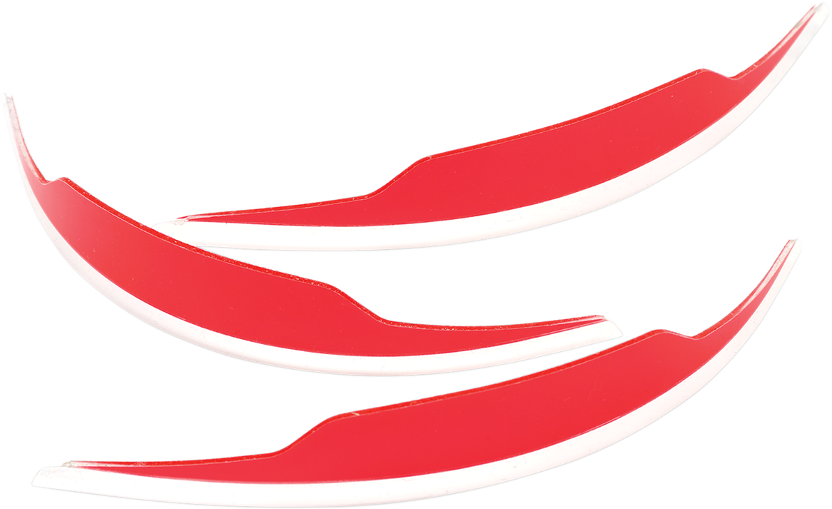 Bill's Exhausts Accuri Forecast Mud Flaps Roll-Off 3 Pack, durable black rubber car mud flaps for protection and style.