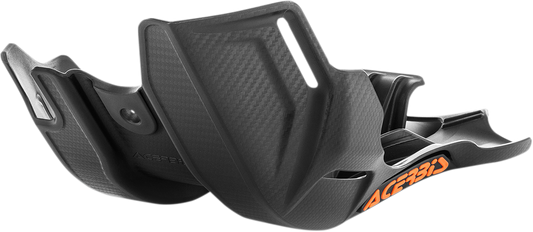 Black Acerbis skid plate for Husqvarna and KTM motorcycles, body protection part with product code 2630570001.