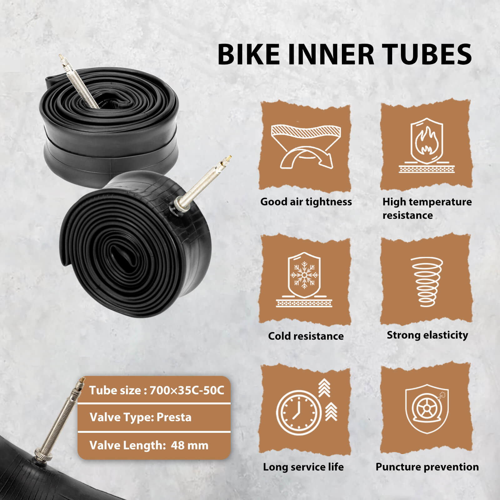 gravel bike inner tubes Dense GRV - 700×40C Gravel Bike Tire