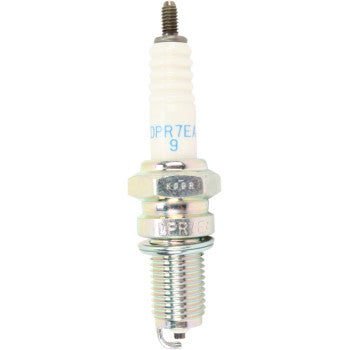 NGK Spark Plugs 5129 standard spark plug with metal shell and ceramic insulator, used for automotive engine ignition systems.