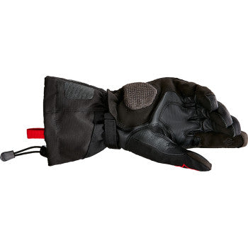 Alpinestars XT-5 Gore-Tex motorcycle gloves in black, 2XL size, featuring protective knuckles and adjustable wrist straps.