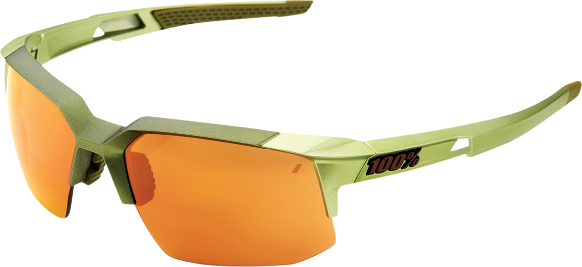 100% Speedcoupe Sunglasses - Viperidae - Bronze Mirror 61031-389-80 - Howling Moto