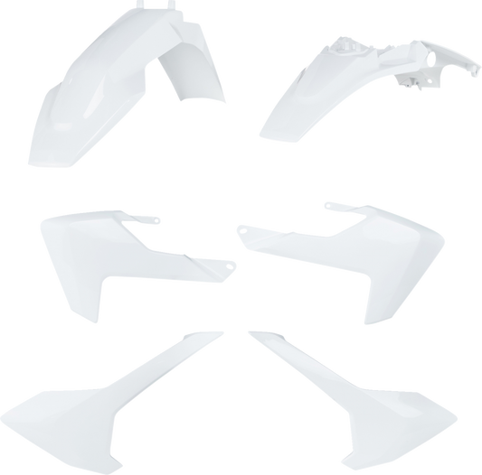 ACERBIS Full Replacement Body Kit - OEM '23 White 2731997705 - Howling Moto